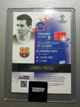 Topps total football Messi 