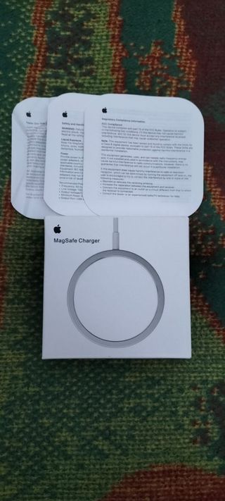 CARGADOR INALAMBRICO MAGSAFE +ADAPTADOR ORIGINAL