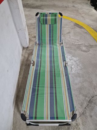 Tumbona relax playa piscina, jardin