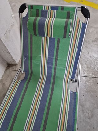 Tumbona relax playa piscina, jardin