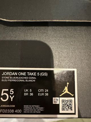 JORDAN ONE TAKE 5