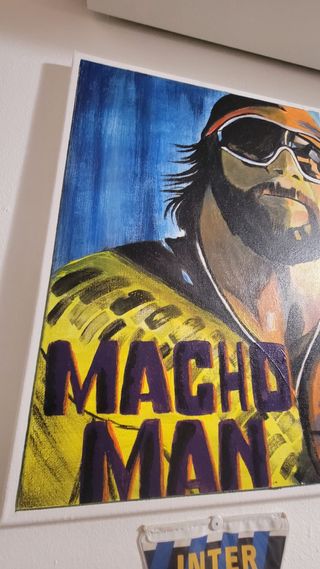 Canvas fatto a mano Macho Man