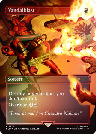 Secret Lair Deadpool MTG - FOIL
