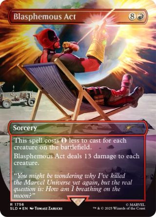 Secret Lair Deadpool MTG - FOIL