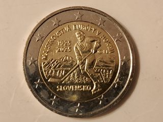 Moneda Eslovaquia 2025 Hockey