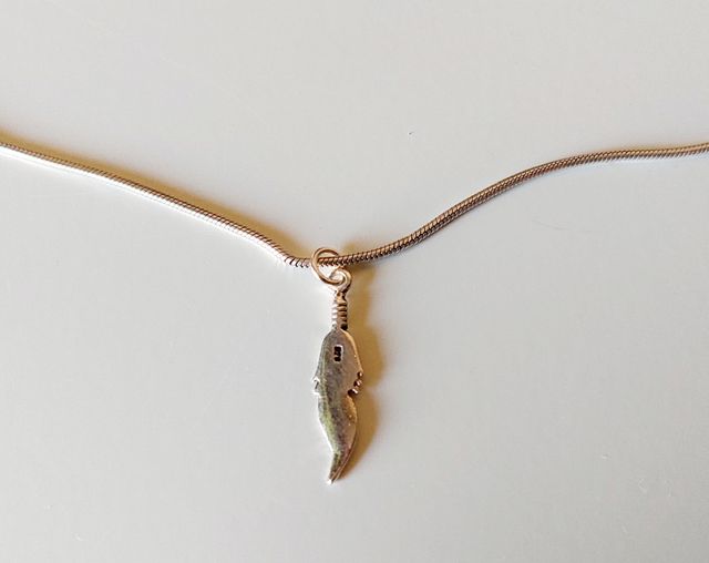 Cadena con colgante de plata