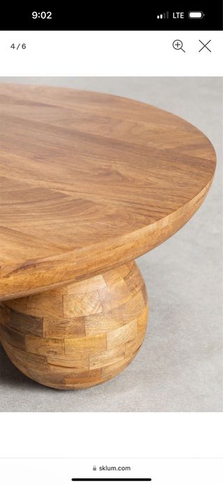 Mesa salon madera sklum