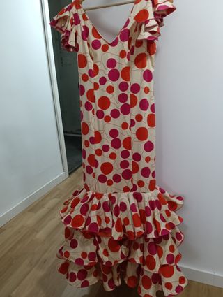 Traje flamenca