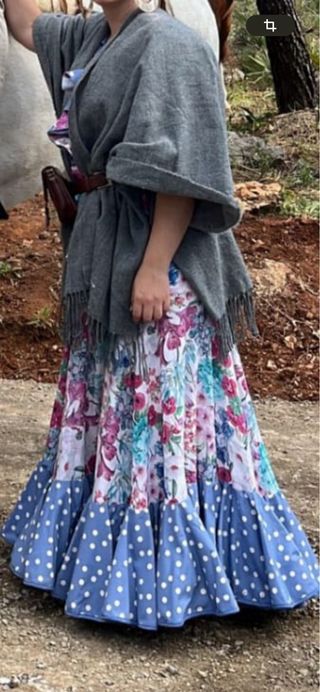 Traje flamenca