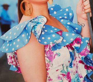 Traje flamenca