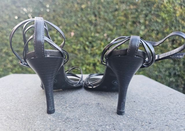 Sandali Neri con tacco