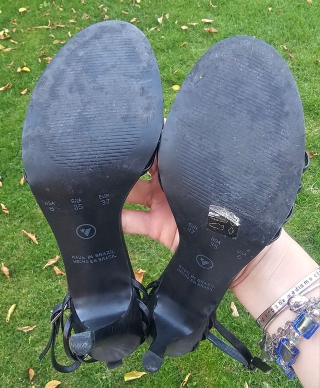 Sandali Neri con tacco