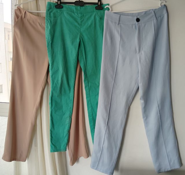 Pantalones de vestir y vaquero