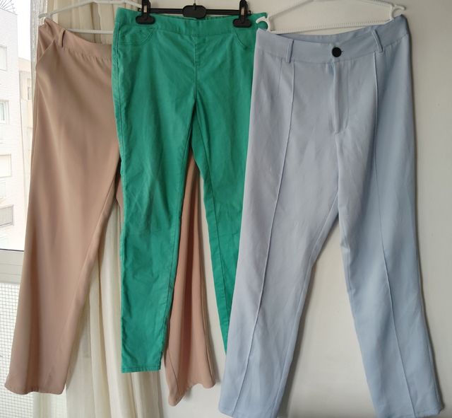 Pantalones de vestir y vaquero