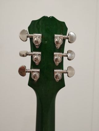 Epiphone Les Paul Standard Plustop Pro Green burst de segunda mano