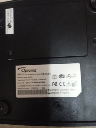 2 Proyectores optoma.