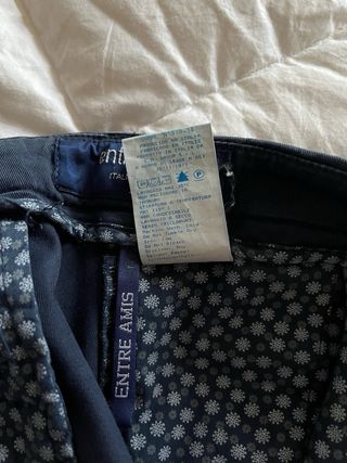 Pantaloni blu Entre Amis Collection
