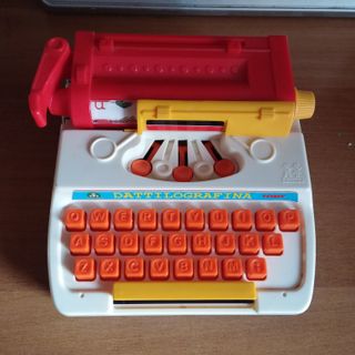 Dattilografina Tomy 1977 Giochi Preziosi
