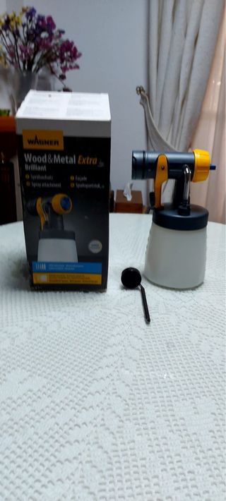 Pistola para pintar paredes y techos