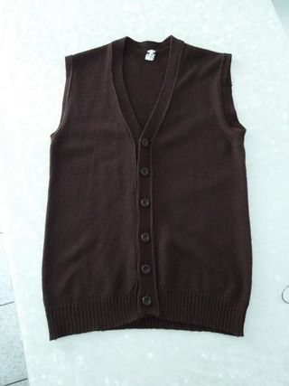 Gilet in misto lana. Made in italy 