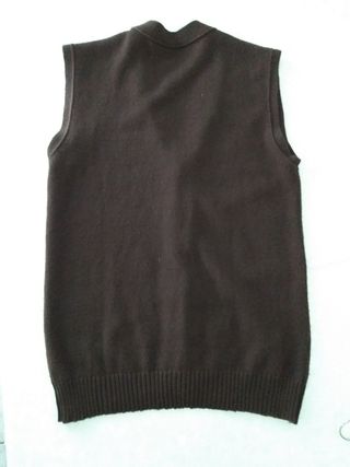 Gilet in misto lana. Made in italy 