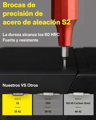 HOTO Juego destornilladores precisión 24 en 1