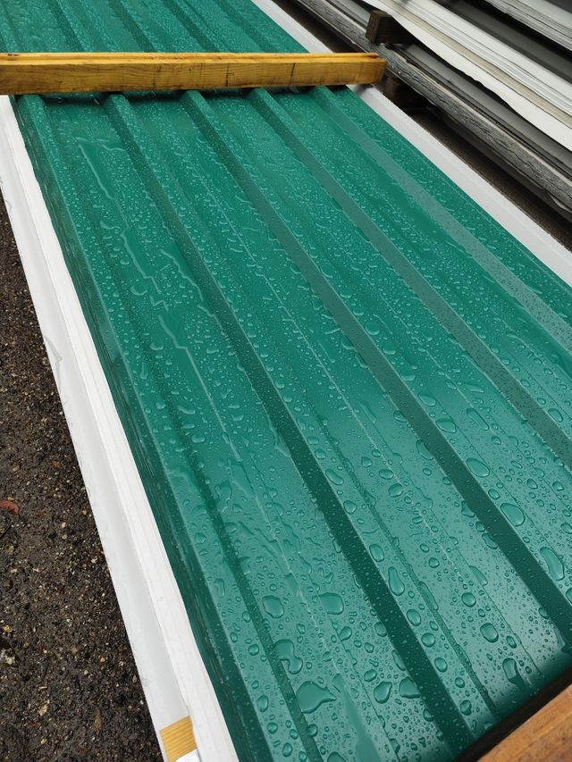 Chapa panel trapezoidal de 6 por 1