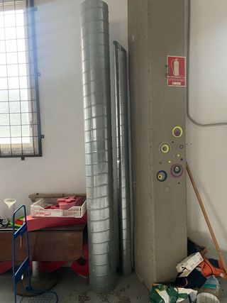 Tubo helicoidal diámetro 300/150 mm longitud 3 metros