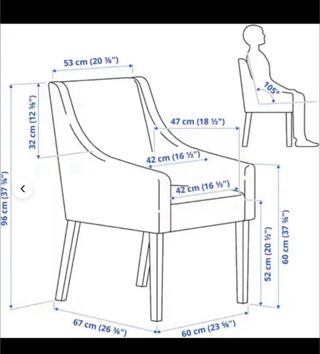 APROVECHA HOY!! Sillón SAKARIAS ikea 2x85€