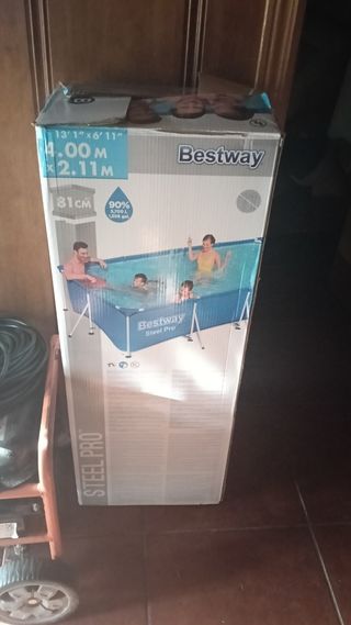 Piscina 4 metrosx2 1 verano