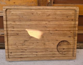 Tabla de corte de bambu