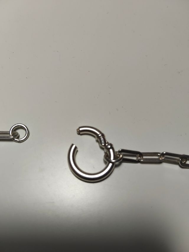 Pulsera de plata de ley