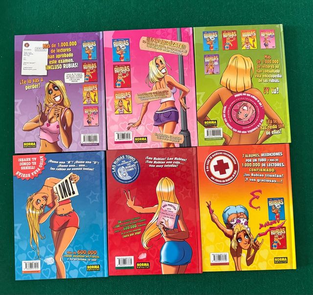 Comic Coleccion Integral Las rubias