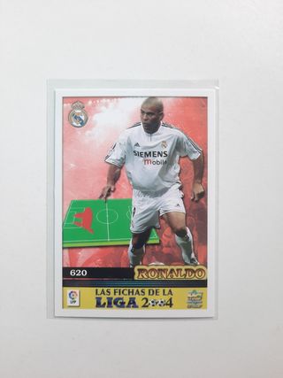 Carta de Futbol Ronaldo Nazario