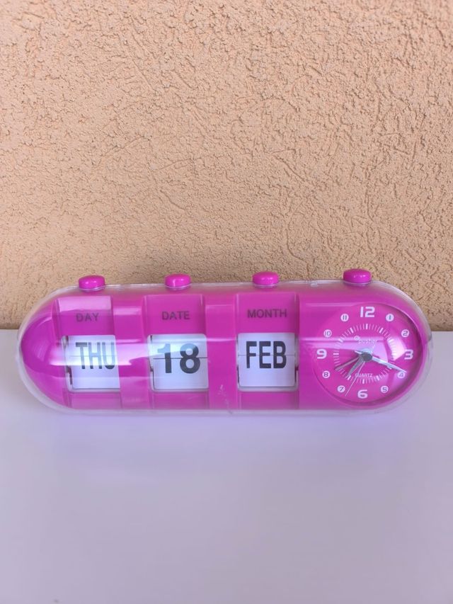 Calendario perpetuo Betty Boop e sveglia