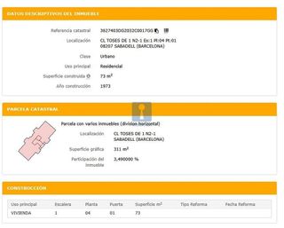 Piso en venta en Centre en Rubí