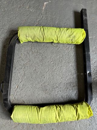 Portabicicletas y poeta skis de rueda