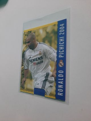 Carta de Futbol Ronaldo Nazario