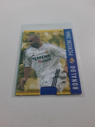 Carta de Futbol Ronaldo Nazario
