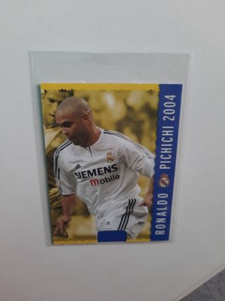 Carta de Futbol Ronaldo Nazario