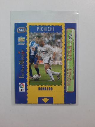 Carta de Futbol Ronaldo Nazario