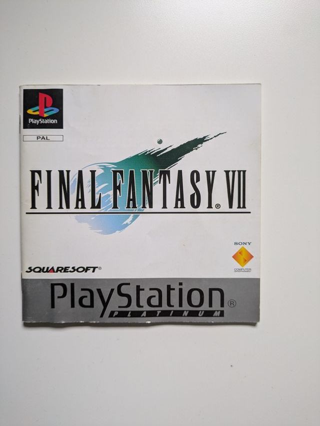 Final Fantasy VII PS1 PAL ESPAÑA