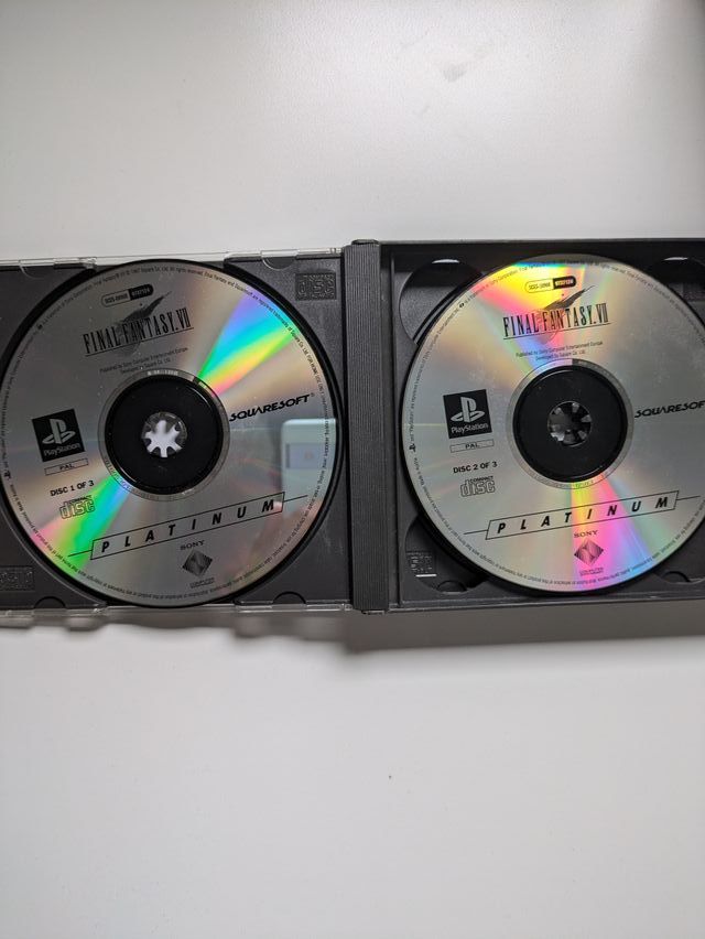 Final Fantasy VII PS1 PAL ESPAÑA