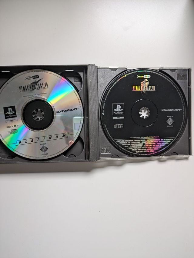 Final Fantasy VII PS1 PAL ESPAÑA