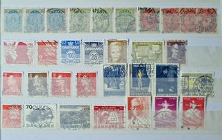 Sellos usados de distintos paises europeos 1