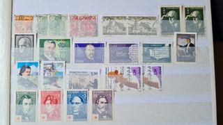 Sellos usados de distintos paises europeos 1