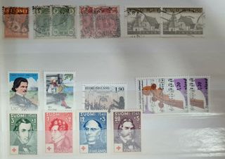 Sellos usados de distintos paises europeos 1