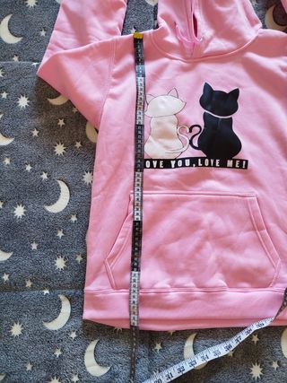 SUDADERA ROSA