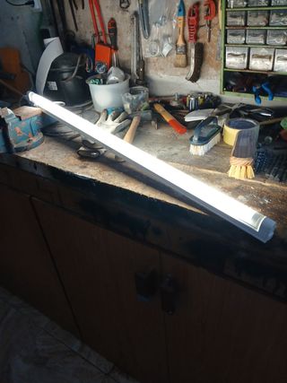 Foco fluorescente pequeño