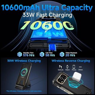 Ulefone Armor 27 4G 24GB/256GB Negro